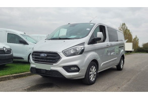 FORD TRANSIT CUSTOM FG 320 L2H1 2.0 ECOBLUE 130 CABINE APPROFONDIE LIMITED 7CV